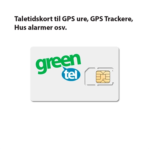 Taletidskort GPS ure - GPS Tracker